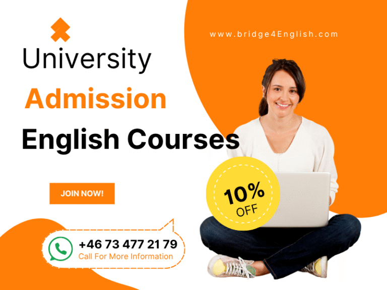 University Admission English Course